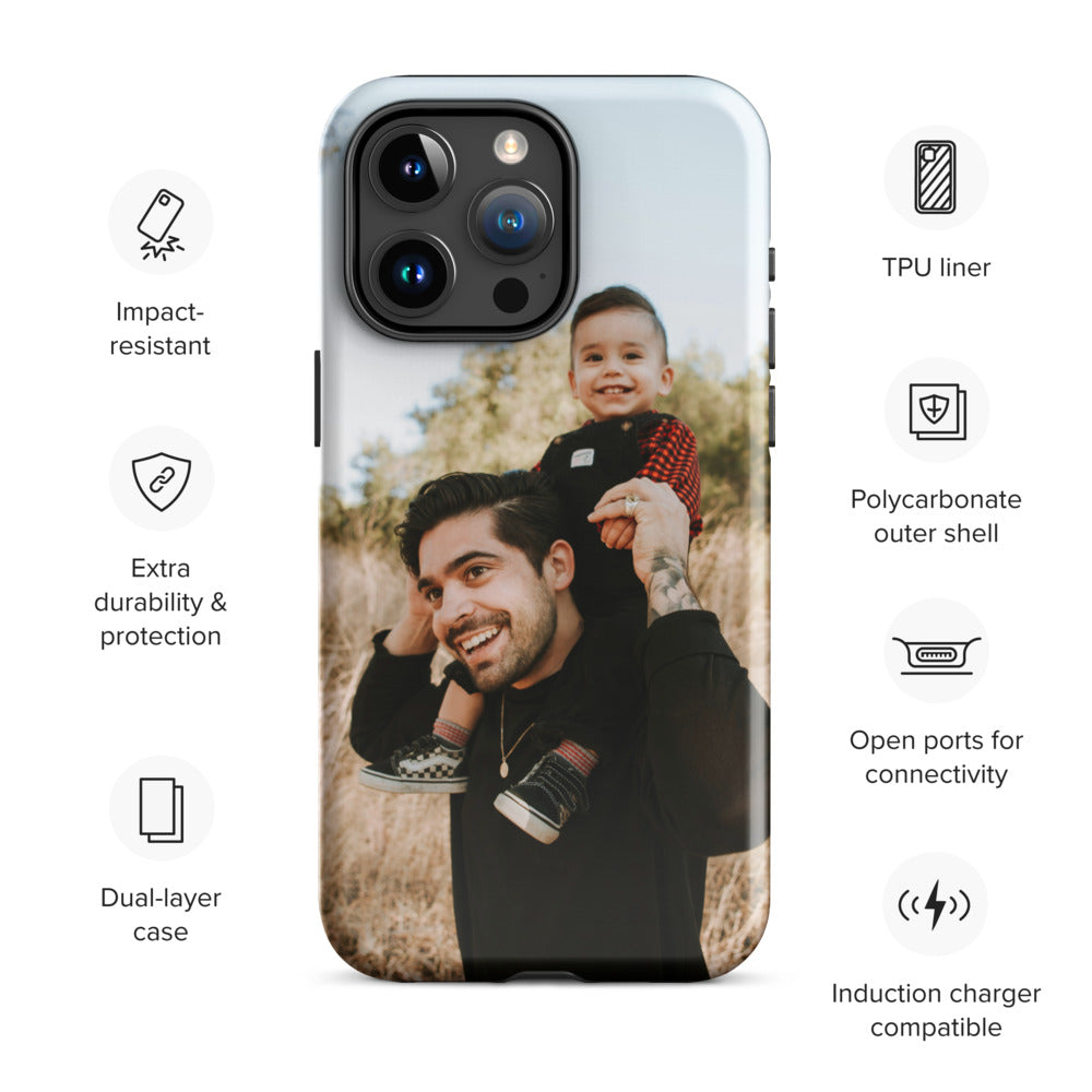 Personalized iPhone Case with Dual-Layer Protection